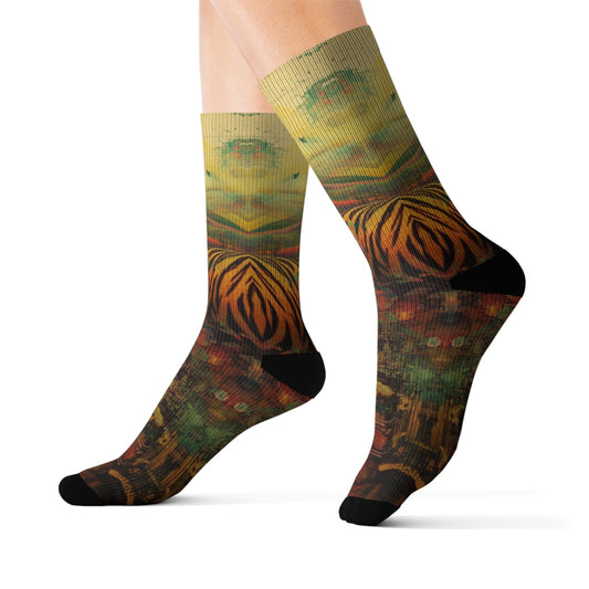 Deep in the jungle Socks