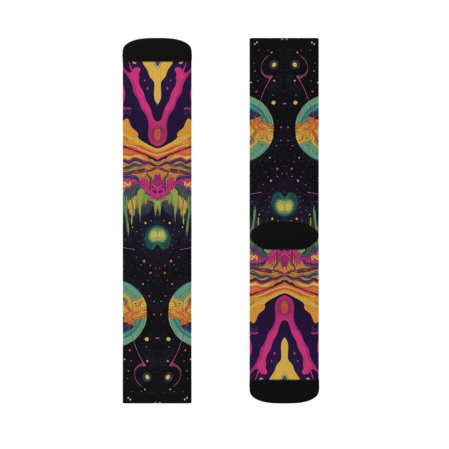 Psychedelic Galaxy Socks