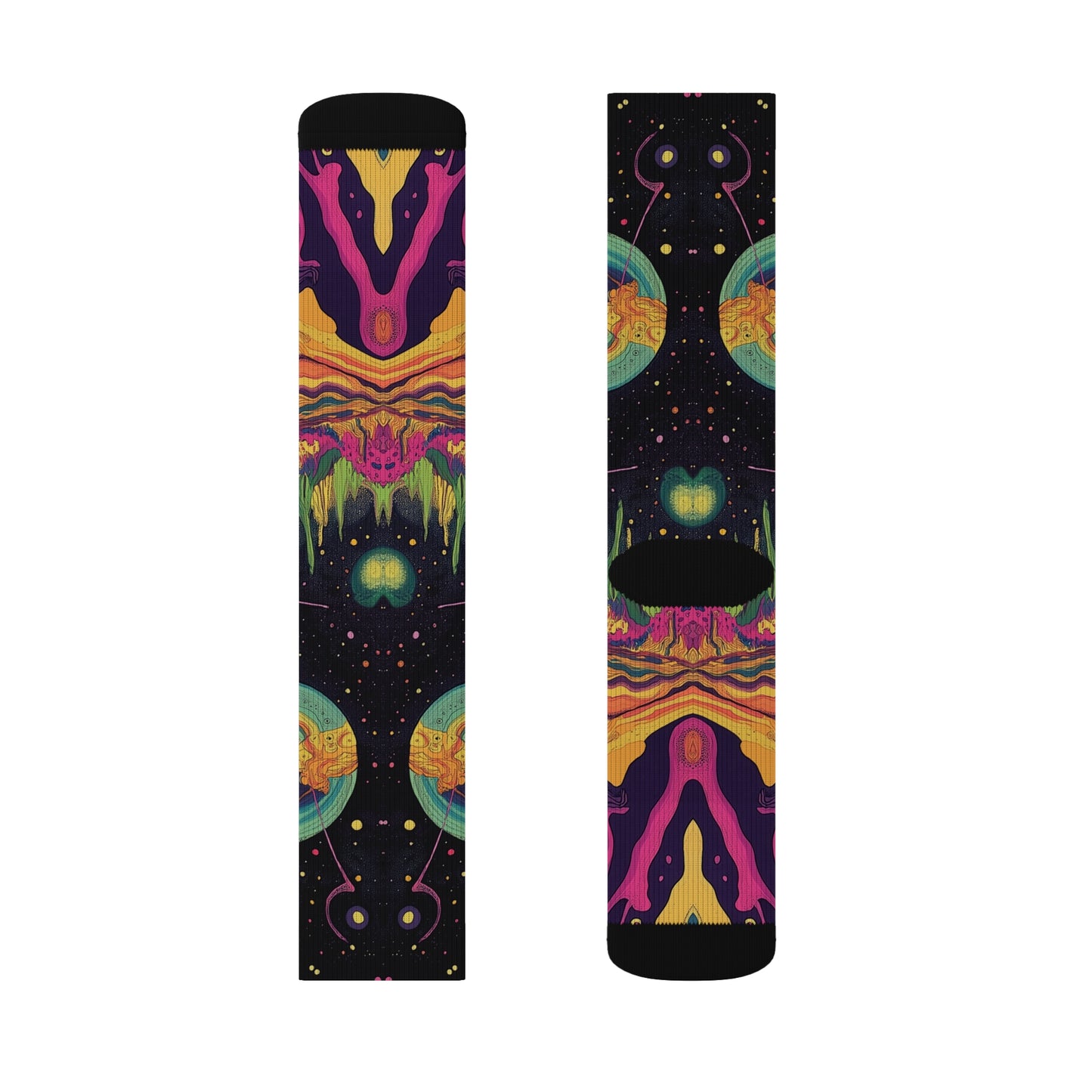 Psychedelic Galaxy Socks