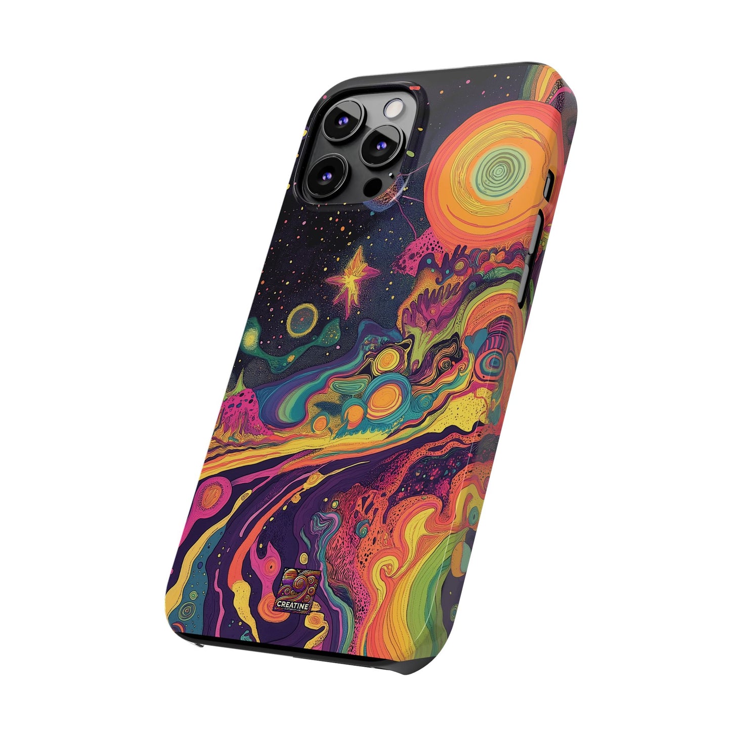 Psychedelic Galaxy Phone Cases